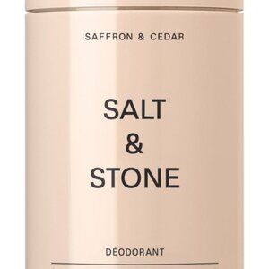 2 For $25 - SALT & STONE Aluminum Free Deodorant Extra Strength Saffron & Cedar